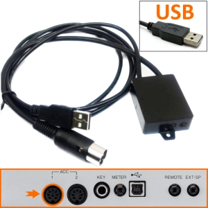 Interfaz Digimodos USB ICOM DIN8