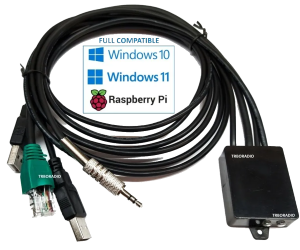 Interfaz USB RJ + PLUG para Zello APRS etc
