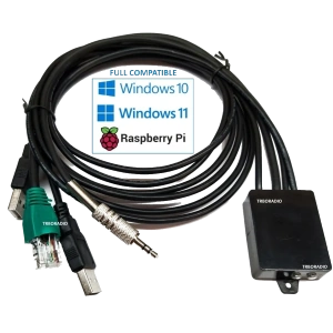 Interfaz USB RJ + PLUG para Zello APRS etc